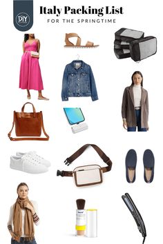 the ultimate travel packing list for the spring