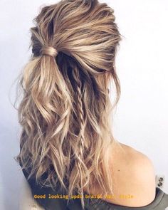 Good looking braid ideas #hairbraids #hairstyle Trendy Hair, Braid Hairstyles, Curly Hairstyles, Stylish Hair, Summer Makeup