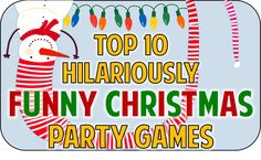 top 10 hilariously funny christmas party games