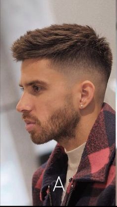 Short Hair With Beard, Beard Men, Mens Haircuts Short Hair, Buzz Cuts, Beard Fade