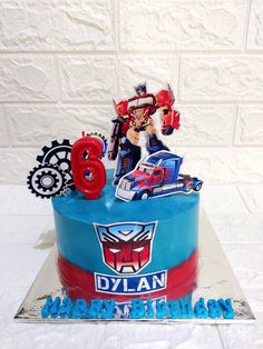 Prime Birthday Cake, Optimus Prime Birthday, Avenger Birthday Party, Cake Topper Printable