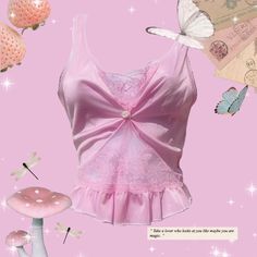 Pastel Fits, Pastel Y2k, Uchuu Kei, Cutest Clothes, Butterfly Tea, Fairy Top, Fashion Girly, Doll Closet