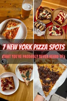 Vodka slice from Corner Slice, Pizza from Del Mar Pizza, Austin Street Pizza, Sweet Chili Oxtail pizza from Cuts and Slices Nyc Restaurants, Gems, New York