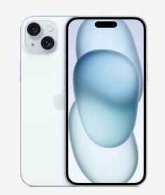 the new iphone 11 is shown in white, with its front camera facing up and back