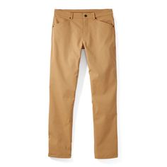 Tour Pant in Sienna | Performance Travel Pants | Myles Apparel | Myles Apparel Cotton Jeans With Pockets, Midweight Straight Leg Pants With Pockets, Everyday Stretch Pants With Five Pockets, Cotton Bottoms With Pockets For Everyday Use, Straight Leg Bottoms With Functional Pockets, Midweight Cotton Pants With Pockets, Chino Twill Jeans With Hip Pockets For Work, Cotton Work Pants With Functional Pockets, Fall Fitted Bottoms For Everyday