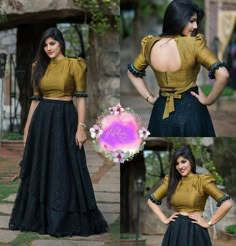 Long Skirt Top Designs, Black Maxi Dresses, Lehenga Saree Design, Long Gown Design, Long Gown Dress, Girls Frock Design, Long Dress Design, Half Saree Designs, Indian Gowns Dresses