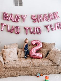 Girly Shark Birthday Party, Shark Second Birthday Party, Shark Two Birthday, Second Birthday Party Themes Girl, Baby Shark Birthday Party Girl Two, Toddler Girl 2nd Birthday Themes, 2nd Birthday Party For Girl Baby Shark, 2 Birthday Theme Girl, In Two The Deep Birthday Girl