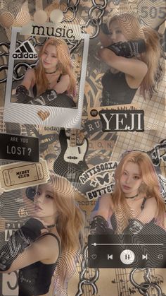 𝐇𝐰𝐚𝐧𝐠 𝐘𝐞𝐣𝐢 #kpop #itzy #itzyyeji #hwangyeji #yeji #black #creme #beige #beigewallpaper #kpopwallpaper #collage #aesthetic Hwang Yeji, Beige Wallpaper, Kpop Posters, Admit One, Aesthetic Collage, Kids Pictures, G I Dle, Kpop Wallpaper