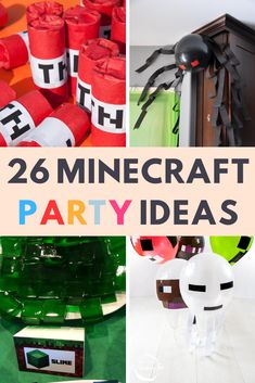 26 minecraft party ideas that are easy to make and fun for the whole family