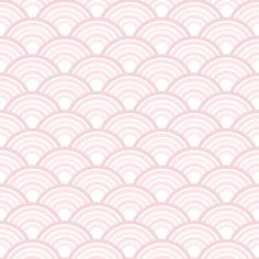 an abstract pink and white background with wavy fan shaped shapes in the shape of waves