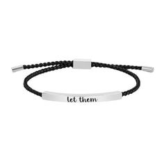 Product Description: 1. Product Name: Let Them Tube Bracelet 2. Card size: 6*6cm(2.36*2.36in) 3. Bracelet size:Maximum size 23cm(9.06in),4cm(1.57in) 3. Product color: as shown in pictures 4. Product material:Stainless steel,Nylon woven rope Product features: 1. Inspirational Tube Bracelet: This adjustable handmade braided wristband features empowering phrases such as "Let them misinterpret, Let them judge, Let them whisper." 2. Self-Empowerment Reminder: The bracelet serves as a reminder that yo Tube Bracelet, Bracelet Friendship, Self Empowerment, Makeup Palette, Bracelet Sizes, Card Sizes, Friendship Bracelets, Fashion Statement, Product Features