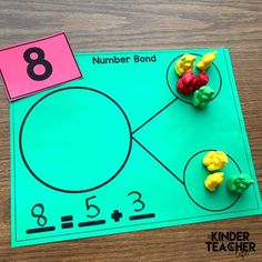 a number bond game for kids to practice numbers