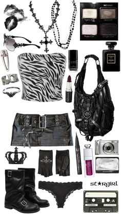 #outfitinspo #beauty #zebra #chanel #viviennewestwood #stargirl 60s Inspired Fashion, Zebra Y2k, Dark Outfits, Funky Outfits, Wardrobe Update, Y2k Outfits, Drawing Clothes, How To Make Clothes