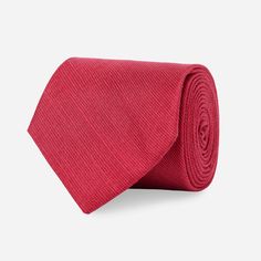 Add the Cardinal Solid Red Tie to your wardrobe today. | Men's Tie Bar: Cardinal Solid Tie - Modern, In Red, Linen Classic Red Ties For Summer, Red Fitted Summer Tie, Red Tie, Men's Tie, Solid Red, Tie Bar, Mens Neck Ties, Silk Fabric, Fabric Care