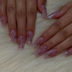 Girly Acrylic Nails, Nail Swag, March 3, Square Acrylic Nails, Bling Nails