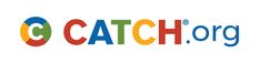 the catch org logo is shown in multicolored letters