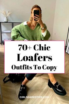 Outfit For Loafers, How To Style Loafers Women, Outfit With Loafers Women, Casual Loafers Outfit, Loafers Outfit Casual, Outfits With Loafers, Loafers Shoes Outfit, Loafers Outfit Ideas