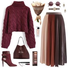 Modest Casual Outfits, Feminine Women, Crop Sweater, Knit Crop, Fall Fashion Outfits, Mecca, Lookbook Outfits