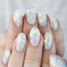 “✨Pastel Rainbow glitter inlay fer mahself!✨www.nailpopllc.com✨” Video Makeup, Unghie Nail Art, Glitter Rosa, Unicorn Nails, Nail Pops, Smink Inspiration, Nail Swag, Star Nails, Nail Designs Glitter