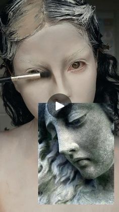 1.6M views · 449K reactions | Amé tanto hacer esto! Lo tenía planeado desde octubre de 2023 y por fin! Me encantó el resultado #makeup #halloween #misterio | 🌷Azara🌷 Perfect Girl, The Perfect Girl, Dark Beauty, Makeup Ideas, Halloween, Makeup, Beauty, Halloween Make Up