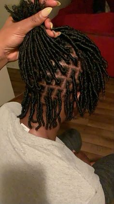 Comb Coil Locs 4c Hair, Coil Starter Locs Short Hair, Starter Loc Ideas, Starter Loc Parting Size, Starter Loc Parts, Small Medium Parts, Coil Starter Locs 4c Hair, Locs No Middle Part, Short Comb Coil Starter Locs