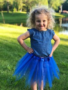 Royal Blue Fairy Costume Pixie Tutu Skirt for Kids, Adults, Plus - Sydney So Sweet Superhero Tutu Costumes, Blue Fairy Costume, Pixie Costume, Skirt For Kids, Minion Costume, Tinkerbell Costume, Cut Layers, Tinker Bell Costume, Blue Tutu