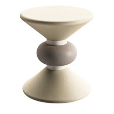 an image of two stacked stones on top of each other in the shape of a hourglass