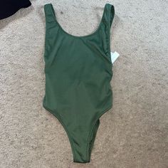 -Green -Size 2 & New With Tags!!! -Can Be Worn As Swimsuit Or Super Cute As A Bodysuit!! -Purchased For $45 #Topshop #Bodysuit #Swimsuit #Sum Green Casual One-piece For Poolside, Casual Green One Piece For Poolside, Casual Green One-piece For Poolside, Trendy Green Bodysuit For Beach Season, Casual Green One-piece For Beach Season, Green Sleeveless Casual One Piece, Casual Green One Pieces For Beach Season, Casual Green Sleeveless One Piece, Casual Green Sleeveless One-pieces