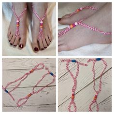 Barefoot Sandals are perfect for a beach wedding, vacation, cruise, fun at the pool, a formal dance when you need to get out of fancy shoes, adding sparkle to plain flip flops, or dressing up your feet for fun. The only part that touches the ground is the loop around your middle toe.  Beaded toggle adjustable closure. One size fits most. Giving back:  a portion of profits from these sales will be given to Uniting Pride, an organization that advocates for equality and wellness of the LGBTQ+ communities. unitingpride.org Summer Party Sandals With Adjustable Fit, Handmade Adjustable Sandals For Party, Adjustable Toe Post Barefoot Sandals For Spring, Adjustable Toe Post Barefoot Sandals For Summer, Handmade Barefoot Sandals For Spring Party, Adjustable Toe Post Sandals For Beach Season, Summer Vacation Barefoot Sandals With Toe Post, Summer Open Toe Flip Flops, Adjustable Open Toe Beachy Flip Flops