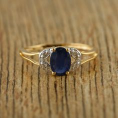 Kindly Contact us for bulk orders :- Whatsapp - +919351909090 18k Yellow Gold Sapphire Gemstone Ring - Oval Cut Blue Sapphire Diamond  Ring - 0.10 Cts Certified Real Diamond Ring - All Ring Size US 4-8 Product :- Ring Metal :- 18k Yellow Gold Gold Weight :-  1.56 Gms Diamond color-clarity :- IJ-SI1 Diamond Weight :- 0.10 Cts Gemstone :- Blue Sapphire Gemstone Shape :- Oval cut  Gemstone Size :- 4x5mm Ring Size as you required  Customization / Replacements  It's easy to create jewellry that's per Yellow Gold Sapphire Ring With Diamond Oval Cabochon, Yellow Gold Sapphire Diamond Ring With Oval Cabochon, Oval Cabochon Sapphire Ring In Yellow Gold With Diamond, Oval Sapphire Diamond Ring With Accents, Oval Cabochon Sapphire Rings In Yellow Gold, Blue 14k Gold Oval Cabochon Rings, 14k Gold Blue Oval Cabochon Rings, Fine Jewelry Oval Cabochon Ring With Diamond Accents, Oval Cabochon Sapphire Promise Ring