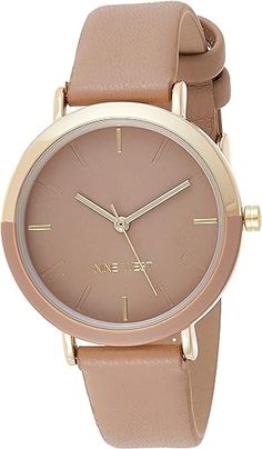 Mineral crystal lens Matte tan dial with gold-tone hands and markers Tan strap with buckle closure Not water resistant Pocket Watch Tattoo, Resin Bracelet, Amazon Coupons, Men's Vintage Watch, Hand Watch, Watch Winder, Womens Watches Luxury, Women Watches