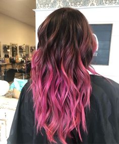 Brown Hair Cuts, Highlights For Dark Brown Hair, Pink Ombre Hair, Golden Brown Hair, Brown Ombre Hair, Bold Hair Color, Chocolate Hair, Minka Kelly, Chocolate Brown Hair