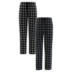 Stock up on these Fruit of the Loom Men's 2-pack Fleece Sleep Pants that have a roomy fit giving you maximum comfort. You won't want to wear anything else. Whether you're ready to go to sleep or just lounging around the house these Men's 2-pack Fleece Sleep Pants are sure to keep you comfortable and cozy throughout the day. These sleep pants are made from a soft fleece fabric that feels extremely cozy and comfortable. They feature a covered elastic waistband and drawstring tie for an adjustable Mens Pyjama Bottoms, Cotton Pajama Pants, Fleece Pajama Pants, Mens Pajama Pants, Fleece Pajamas, Pajama Pant, Sleep Pants, Mens Plaid, Pajama Bottoms