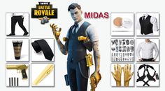 MIDAS COSTUME FROM FORTNITE BATTLE ROYALE Fortnite Halloween Costume, Fortnite Costume, Fortnite Halloween, Midas Fortnite