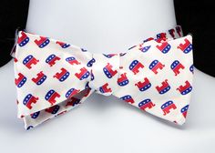 Republican Elephant Mens Self Tied Bow Tie Adjustable GOP Political Party New… Neck Tie, Elephant, Unique Designs