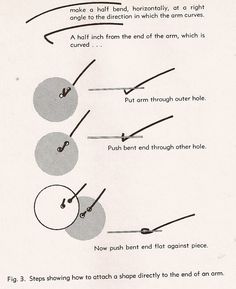 an instruction for how to tie a knot on the end of a piece of string