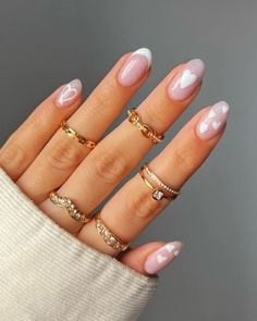 Fake Nails White, Hoco Nails, Reflective Nails, Nails Pastel, Mauve Nails, Fake Nails Long, Shaped Nails, Pink Chrome, Nagel Tips