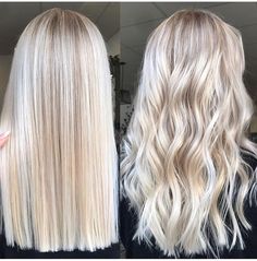 Natural Blonde Hair Color Highlights, Pretty Blonde Hair Highlights, Full Icy Blonde Highlights, Human Lace Front Wigs, Blond Balayage, Real Hair Wigs