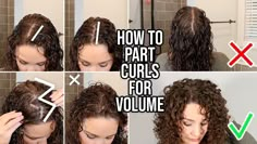 Different Ways To Style Curly Hair, Hair Styles For Permed Hair, Volume Curly Haircut, How To Volumize Curly Hair, How To Style Permed Hair, Low Density Curly Hair Cuts, Low Maintenance Curly Haircut, Fine Curly Haircut, Short Haircuts For Curly Hair Natural