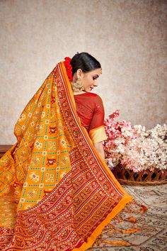 East Godavari, South Indian Silk Saree, Gorgeous Saree, Sari Style, South Silk Sarees, Checker Design