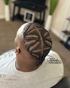 Shemeria Gadson | All you gotta do is get in with me😮‍💨 ✨ Join My Cancellation List ✨ https://linktr.ee/StitchedWithPrecision... | Instagram Short Male Braids, 2 Braids Hairstyles For Men, Man Braids Black Men Short Hair, Men’s Braids On Top, Short Hair Braid Styles Men, Small Braids For Men, Men Design Braids, Undercut Braids Hairstyles Men, Boy Stitch Braids