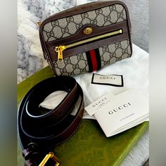 Gucci Belt Bag In Like New Condition, Worn Once Or Twice. Belt Length Is 85-90cm Minor Wear And Clean Gucci Belt Bag, Belt Length, Gucci Belt, Gucci Bags, Belt Bag, Gucci Bag, Limited Time, Bag Lady, Conditioner