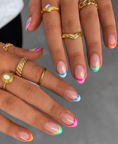 47 Cute Spring Nails Designs + Nail Art Ideas We Loving in 2024 Nails And Rings, Pastel Nail Art, April Nails, Nails Yellow, Casual Nails