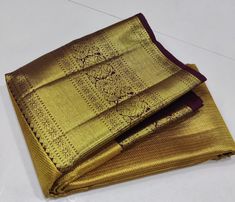 1.this is beautiful  pure kanjivaram silk sari with one gram gold zari weaving bridal collection with running blouse piece 2:this sari is 5.5 mt length  3.this is a very elegant looking sari for all occasions like weddings and other formal events  4.fall n pico is complimentary5.blouse can be made as per the requirements of the clients with proper measurements.stiching charges will be extra  6.plz check the availability of the sari before placing the order Silk Sari, Beautiful Saree, Blouse Piece, Bridal Collection, Hand Weaving, Weaving, Weddings, India, Running