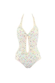 Louis Vuitton Multicolor Monogram Murakami Swimsuit | Tokyo Roses Vintage Luxury One-piece Swimwear For Summer, Luxury One-piece Swimwear, Luxury Swimwear For Pool, Designer Fitted Swimwear For Swimming, Designer Beach Swimwear For Summer, Designer Summer Swimwear For Beach, Louis Vuitton Swimsuit, Louis Vuitton Clothes, Vuitton Outfit