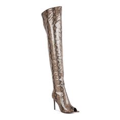 Step into style with these London Rag women's snake print.Click this FOOTWEAR GUIDE to find the perfect fit and more! Step into style with these London Rag women's snake print. Click this FOOTWEAR GUIDE to find the perfect fit and more! SHOE FEATURES Snake print design Stiletto heelSHOE CONSTRUCTION Faux leather upper Polyurethane lining and midsole Manmade outsoleSHOE DETAILS Pointed toe Zipper closure Padded footbed 4.09-in. heel 0.39-in. platform 24.78-in. shaft 17.44-in. circumference Spot c Long Heel Boots, Long Boots With Heels, Luxe Clothing, Boot Pumps, Womens Fashion For Work, Shoe Size Chart, Thigh High Boots, Latest Fashion For Women, Snake Print