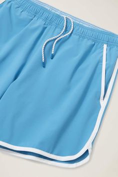 Rewind It Back With Bonobos' Retro Throwback Swim Trunks Wardrobe Upgrade, Mens Swim Trunks, Swim Trunks, Retro Inspired, Fabric Care, In Style, Swimming, Mesh, Mens Outfits