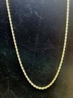 This 14K gold plated rope chain is available in various sizes. Gold Twisted Rope Chain Jewelry, Hollywood Fl, Rope Chain, Necklace Bracelet, Chains Necklace, Anklets, Necklace Lengths, Gold Plate, Gift Box