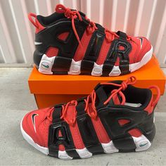 Air More Uptempo '96 Men's Multi Size Lobster Black White Dv2129 600 Fast Ship Uptempo 96, Nike Shoes Air, Work Boots, Mens Shoes Sneakers, Adidas Men, Size 13, Nike Men, Nike Shoes, Nike Air