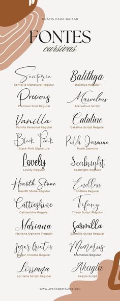 aesthetic fonts Font Canva Lettering, Photography Fonts, Free Cursive Fonts, Top Free Fonts, Cursive Fonts, Graphic Design Lessons, Wedding Fonts